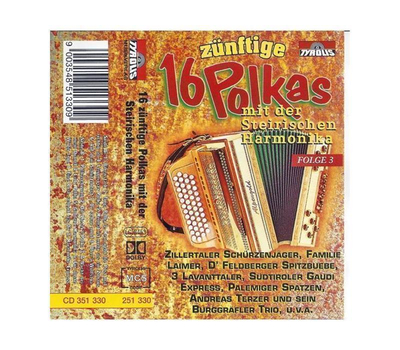 16 znftige Polkas mit der Steirischen Harmonika Instrumental Folge 3