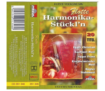 Flotte Harmonika-Stckln / 20 x Echte Volksmusik (Instrumental)