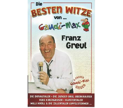 Die besten Witze von Gaudimax Franz Greul Folge 1 MC Neu