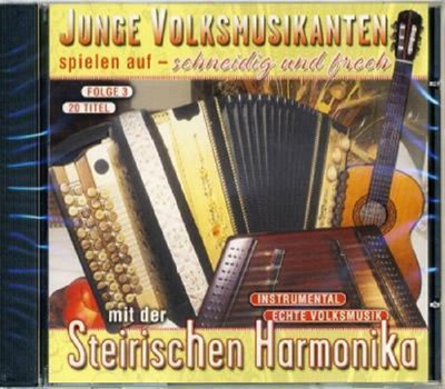 Junge Volksmusikanten spielen auf mit der Steirischen Harmonika Instrumental Folge 3
