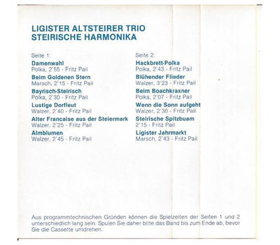 Ligister Altsteirer-Trio - Steirische Harmonika (Instrumental)