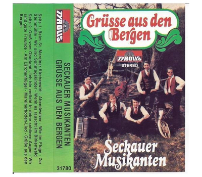 Seckauer Musikanten - Gre aus den Bergen 1980 MC Neu