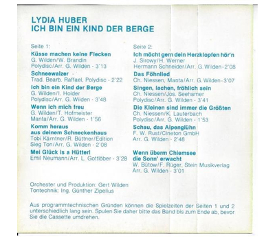 Huber Lydia - Ich bin ein Kind der Berge