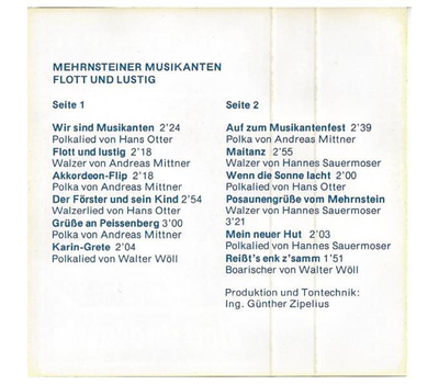 Mehrnsteiner Musikanten - Flott und lustig