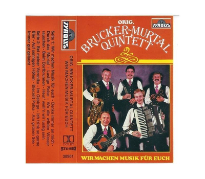 Orig. Brucker Murtal-Quintett - Wir machen Musik fr euch 1981 MC