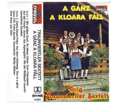 Orig. Traunviertler Sextett - A ganz a kloara Fall MC Neu 1981