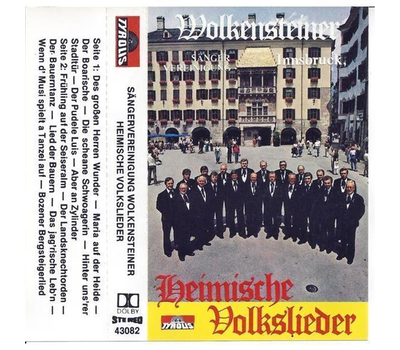 Sngervereinigung Wolkensteiner - Heimische Volkslieder 1982 MC Neu