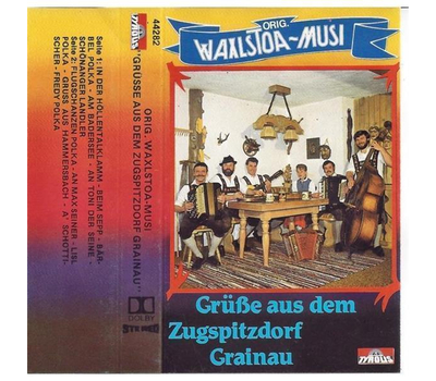 Orig. Waxlstoa Musi - Gre aus dem Zugspitzdorf Grainau MC Neu 1982