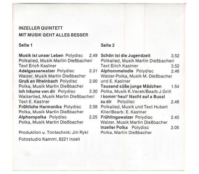 Inzeller Quintett - Mit Musik geht alles besser