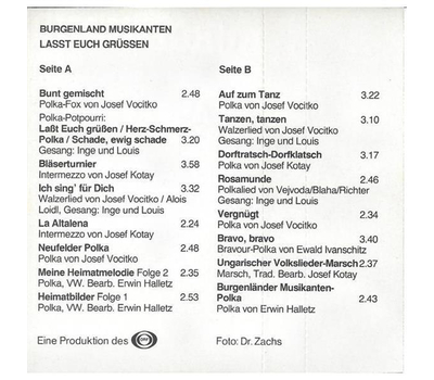 Burgenland Musikanten - Lat euch gren