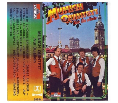 Munich Quintett - Nur du allein 1984 MC Neu