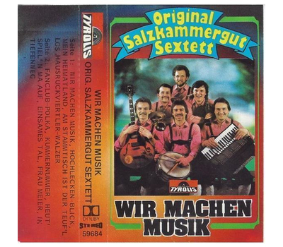 Orig. Salzkammergut Sextett - Wir machen Musik MC Neu 1984