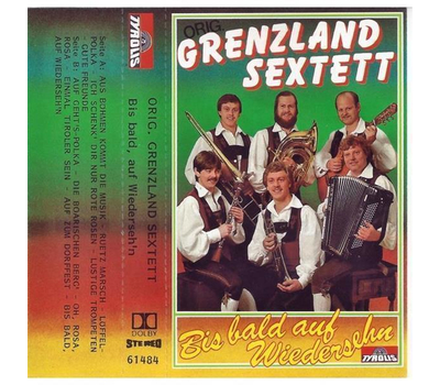 Orig. Grenzland Sextett - Bis bald auf Wiedersehn MC 1984 Neu