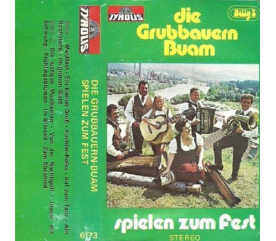 Grubbauern Buam spielen zum Fest 1973 MC