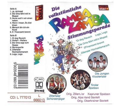 Die volkstmliche Ramba Zamba Stimmungsparade