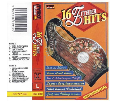 16 Zither-Hits (Instrumental)