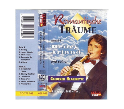 Arland Henry - Romantische Trume Klarinette Instrumental MC Neu