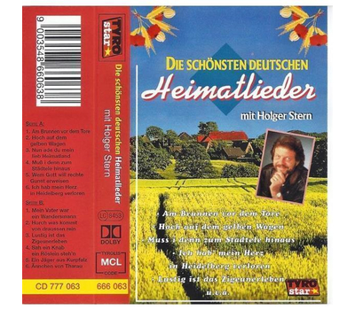 Holger Stern - Die schnsten deutschen Heimatlieder MC