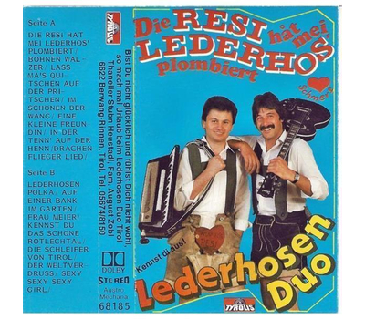 Berwanger Lederhosen Duo - Die Resi hat mei Lederhos plombiert