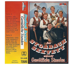 Stoabach Sextett - Gemtliche Stunden 1986 MC Neu