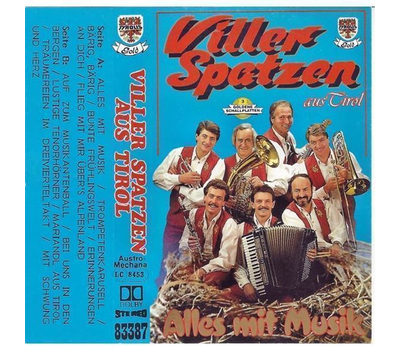 Orig. Viller Spatzen - Alles mit Musik 1987 MC Neu