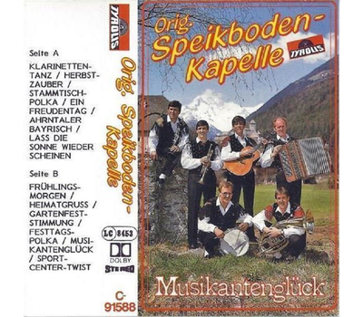 Orig. Speikboden Kapelle - Musikantenglck MC Neu 1988