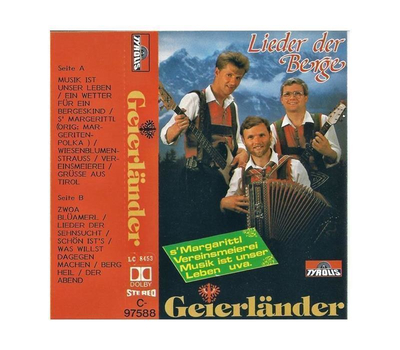 Geierlnder - Lieder der Berge 1988 MC Neu