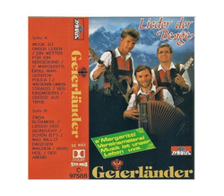 Geierlnder - Lieder der Berge 1988 MC Neu