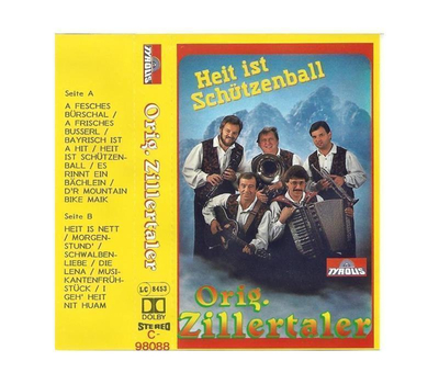 Original Zillertaler - Heit ist Schtzenball 1988 MC Neu