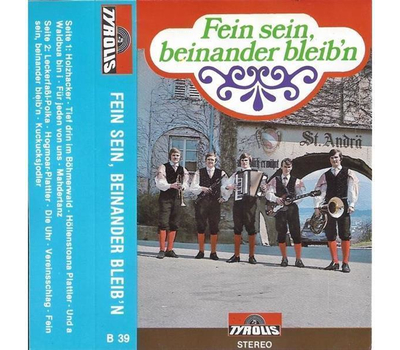 Fein sein, beinander bleibn MC Neu