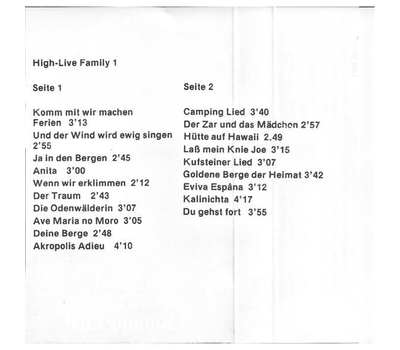 High Life Family - Original Ferien Lied und Camping Lied