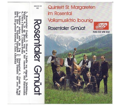 Quintett St. Margareten im Rosental & Volksmusiktrio Ibounig - Rosentaler Gmat MC