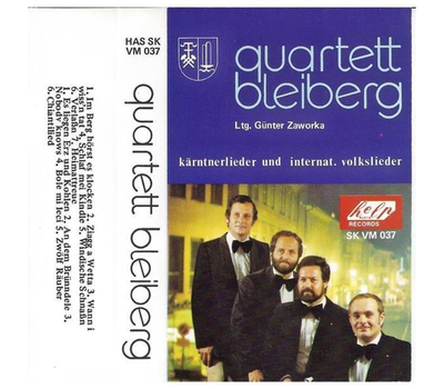 Quartett Bleiberg - Krntnerlieder und internationale Volkslieder