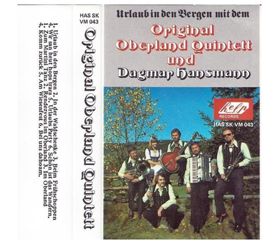 Orig. Oberland Quintett - Urlaub in den Bergen MC 1977