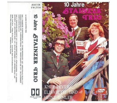 Stainzer Trio - 10 Jahre 1980 MC Neu