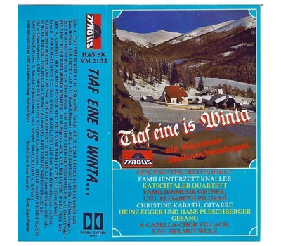 A-Cappella Chor Villach (u.a.) - Tiaf eine is Winta / Krntner Weihnachtssingen