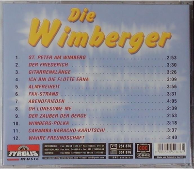 Die Wimberger - Echt Guat - Nahrung fr die Ohren