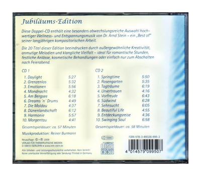 20 Jahre Arnd Stein Jubilumsedition Wellness- und Entspannungsmusik (2CD)