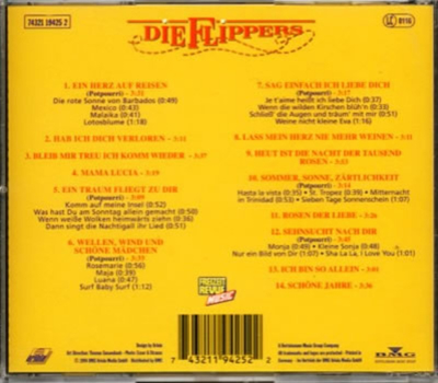 Die Flippers - Unsere Lieder / Die grten Hit-Erfolge aus 25 Jahren