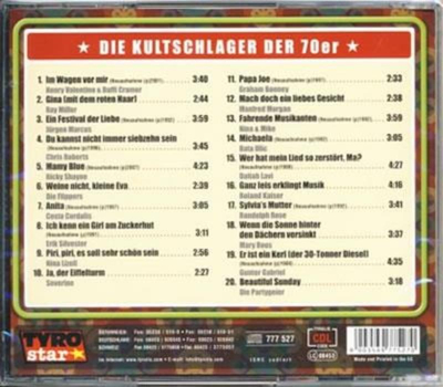 Die Kultschlager der 70er / Die grssten Hits