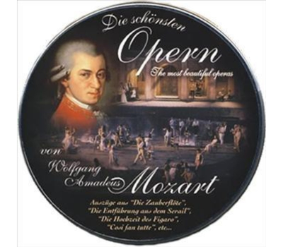 Wolfgang Amadeus Mozart - Die schnsten Opern CD in Metalldose