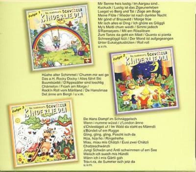 Die schnschte Schwiizer Kinderliedli 3CD