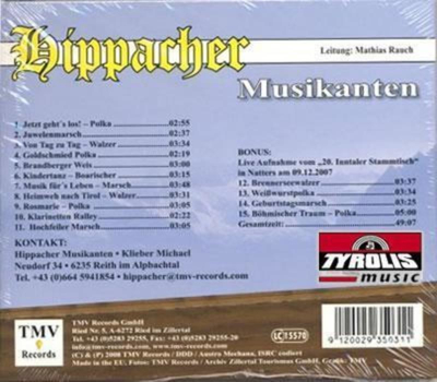 Hippacher Musikanten - Jetzt gehts los! (Live)