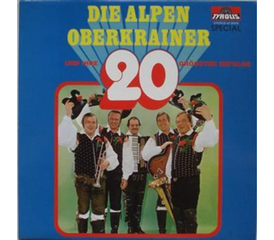 Alpenoberkrainer Alpski Kvintet - Ihre 20 grten Erfolge 1979 LP