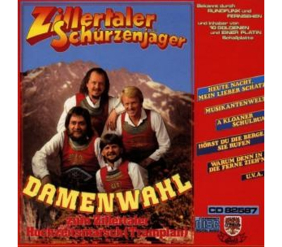 Schrzenjger (Zillertaler) - Damenwahl zum Zillertaler Hochzeitsmarsch Tramplan LP 1987 Neu