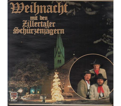 Weihnacht mit den Zillertaler Schrzenjgern 1986 LP Neu