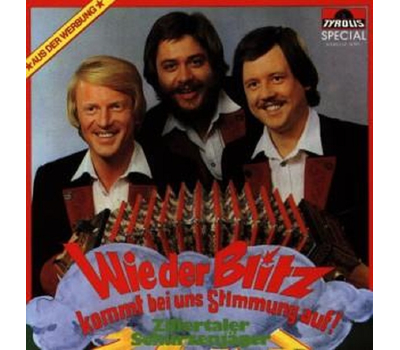 Schrzenjger (Zillertaler) - Wie der Blitz kommt bei uns Stimmung auf! 1981 LP Neu