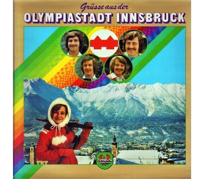 Orig. 4 Tiroler Buam - Grsse aus der Olympiastadt Innsbruck 1975 LP