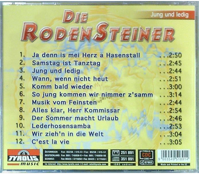 Die Rodensteiner - Jung und ledig