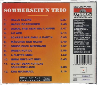 Sommerseitn Trio - Hallo Kleine